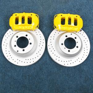 Quality Porsche Panamera Rear Brake Calipers Modified Kits 380mm Brake Discs wholesale
