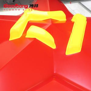 Quality Outdoor large 3D irregular polygon visible advertising light box wholesale