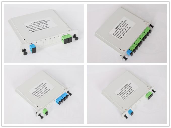 SC Connector Singlemode Fiber Optic Splitter with Plastic Small Box 0