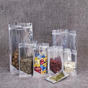 Quality Digital Printing Foil Transparent Mylar Zipper Bags wholesale