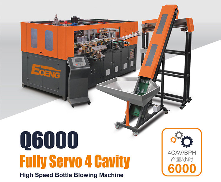 49kw PET Stretch Blowing Machine 1.5L Mineral Water Bottle Blowing