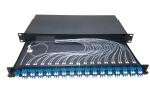 PLC Fiber Optic Splitters ODF Patch Panel 1x64 2x64 Fiber Optic Distribution