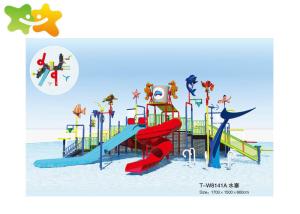 Quality Big Water Slide Equipment Multicolorful With Complete Set Accessories wholesale