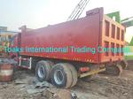 Used Sinotruk Tipper Truck HOWO 375 Horsepower on Promotion