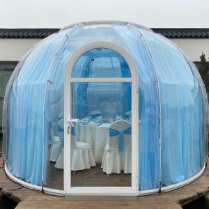 Quality PC Clear Igloo Bubble Tents Connectable Transparent Dome House wholesale