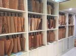 Promotional Nature Cork Fabric/Leather for bag and shoes making with PU backing