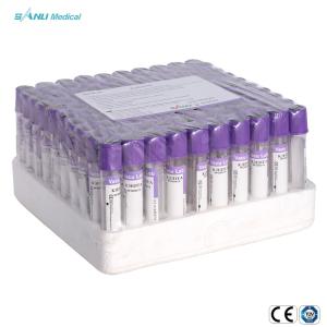 Quality CE ISO Disposable Serum Blood Collection Tube Purple 2ml 3ml 4ml 5ml EDTA K2 K3 Tube wholesale