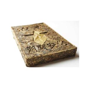 Quality Premium Chinese Compressed Tea Brick , Slimming Dark Black Tea Daily Drinking wholesale