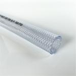 clear fiber reinforced plastic hose PVC fiber braided reinforced plastic hose