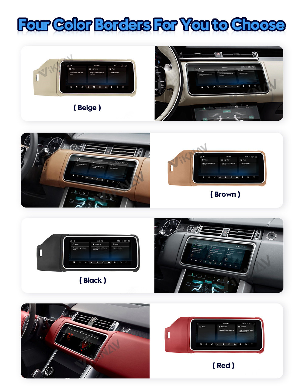 IPS LCD L405 Range Rover Car Stereo 12.3inch DVD Multimedia Player