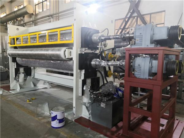Cheap 6000mm Protective Cloth Fabric Embossing Machine for sale