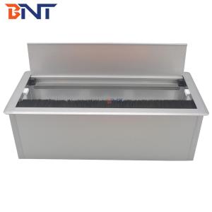 China Aluminum alloy cable grommet conference office table cable management box on sale