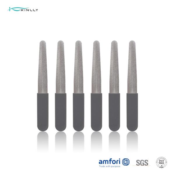 10.6cmX1.2cm Stainless Steel Nail File Double Sides Harmless 30 PCS/ Bag Makeup