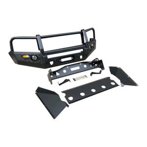 Quality High- Black Front Bumper for Volkswagen Amarok Steel Polished Auto Parts wholesale