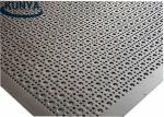 SUS304 Stainless Steel Perforated Metal Screen Sheet Punching Aluminum Anodizing