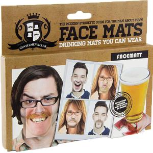 Quality Gentleman Club Face Double Sided Custom Drink Coasters Hilarious wholesale
