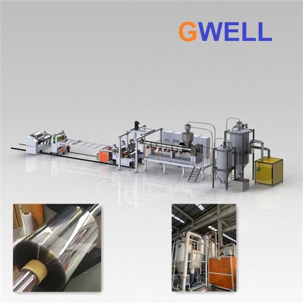 PET Blister Sheet Production Machine Transparent PET Sheet Thermoforming Making