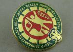 3D Imitation Hard Enamel Pin Die Stamped Metal Pin Badges For Military