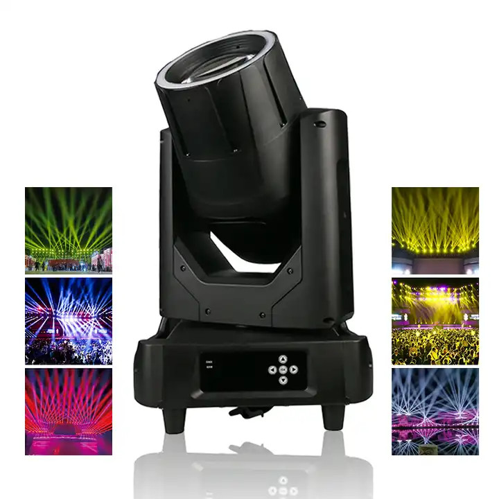 380 IP65 Strobe Stage Lighting Dmx512 500W Profile LED Moving Head Light DJ Stage lights en la pared with hook