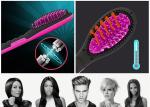 Magic Electric Hair Straightening Brush LCD Temperature Display 120C-230C
