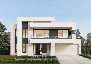 Quality Luxury Prefab Villa 2 Story Steel Frame Modular Home With 4 Bedroom Standard Prefabricated House Kits wholesale