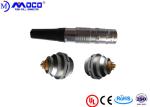 M14 Waterproof Circular Connectors In Line Male Straight Plug