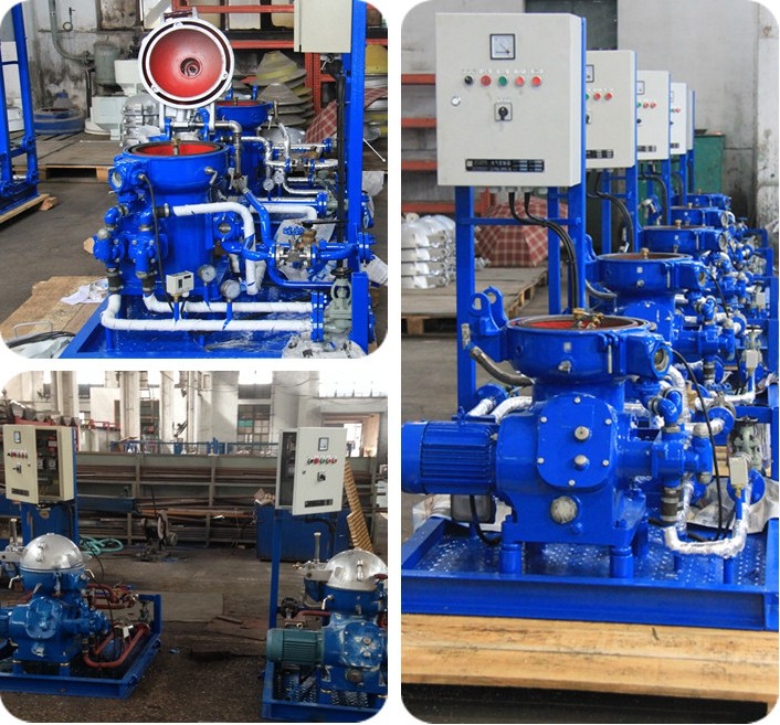 Automatic Discharging 3 Phase Centrifuge Oil Water Separator Disc Centrifuge