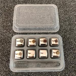 Quality Fashionable Stainless steel quick-frozen ice block Frozen cooling drinks Restaurant ice cube wholesale