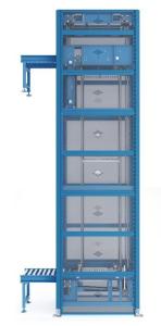 Quality Continuous Elevator C Type Carton Conveyor System Long Lasting wholesale
