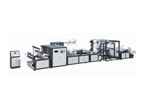 Quality Eco Friendly Non Woven Box Bag Making Machine With PLC Touch Screen Control wholesale