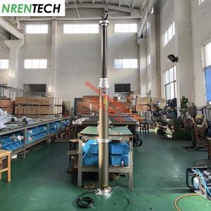 Quality 4.5m CCTV pneumatic telescoping mast for mobile surveillance-inside CCTV wires wholesale