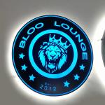 Colorful Round Personalised Light Box Crylic Sheet Covers Easily Changing Screen