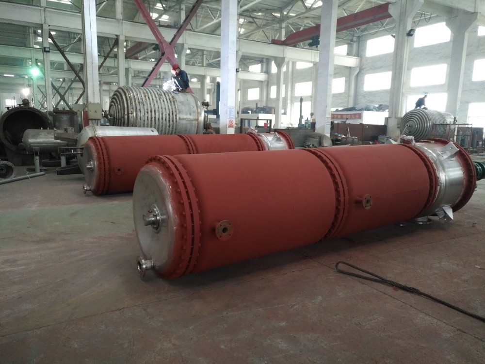 Scraper Falling Film Evaporator / Wiped Film Evaporator Long Service Life