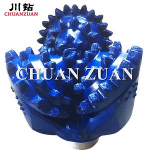 Quality Blue Steel Tooth Rotary Bits , Roll Forged 17 1/2 Inch Steel Tooth Bit wholesale