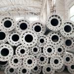 Customized Multi Circuit Monopole Steel Tubular Pole Against earthquake of 8.8
