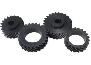 Quality High Performance Engineering PEEK Plastic Parts Small Plastic Gears 0.005mm wholesale