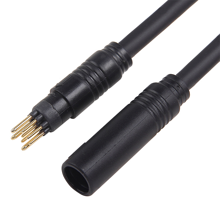 Ebike Electric Bike Connector Waterproof Motor Cables 3P+6P 9 Pin 5A