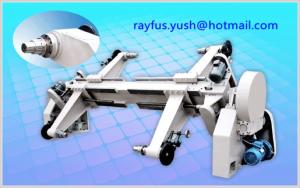 Quality Corrugator Line Single Facer / Electric Shaftless Mill Roll Stand Support Two Paper Roll wholesale