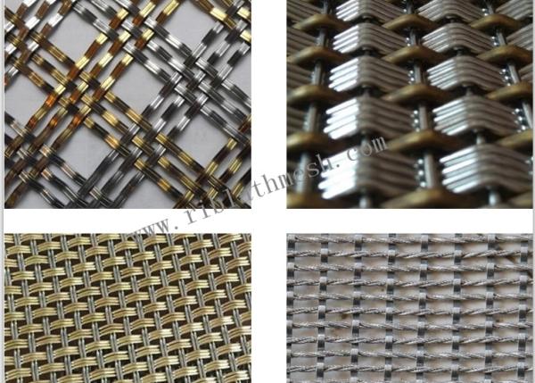 SS316 SS304 10m Length Stainless Steel Decorative Wire Mesh Screen 2.5mm Wire