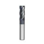 3/16" 1/4" 1/2" Corner Radius End Mill Cutter 4 Flute 12mm For Stainless Steel