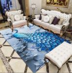 Polyester Fiber Living Room Floor Carpets Modern Simple Household Bedroom Sofa