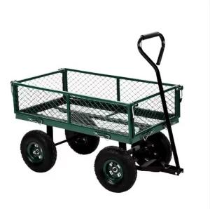 Quality Heavy Duty Folding Garden Wagon Cart 86*46*85cm For Outdoor Activities wholesale