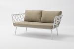 Modern Style Aluminum Metal Outdoor Patio Furniture Garden Lounge Sofa Set