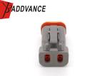 Rectangular Deutsch Automotive Connectors 4 Way Female DT Connector Housing DT06