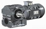 Helical Bevel 15kw Sew Electric Motor Gearbox CE Certification