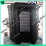 Popular Oxford Material Square Black Inflatable Photo Booth Inflatable Tent With