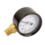 Dual Scale 4 Bar 38MM 1.5 Inch General Pressure Gauges 1/4 BSP
