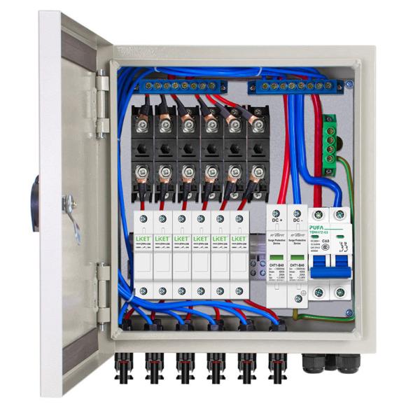 32 in 2out 500vac Qibu 1kw 2kw 3kw 5kw 10kw Input Pv Combiner Box To Protect