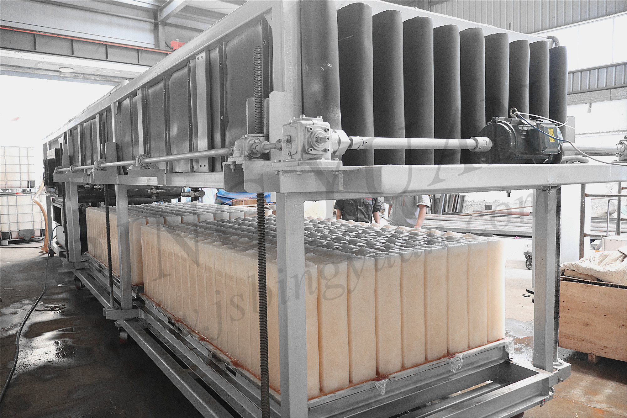 Evaporative Cooling 6 Ton 480V Block Ice Maker Machine