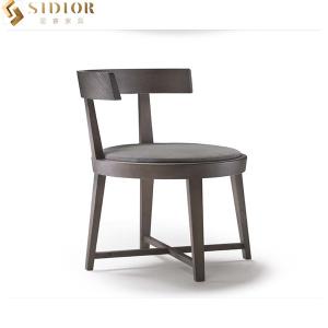 Quality Modern Ergonomic Solid Wood Leg Dining Chair Dining Room Furniture wholesale